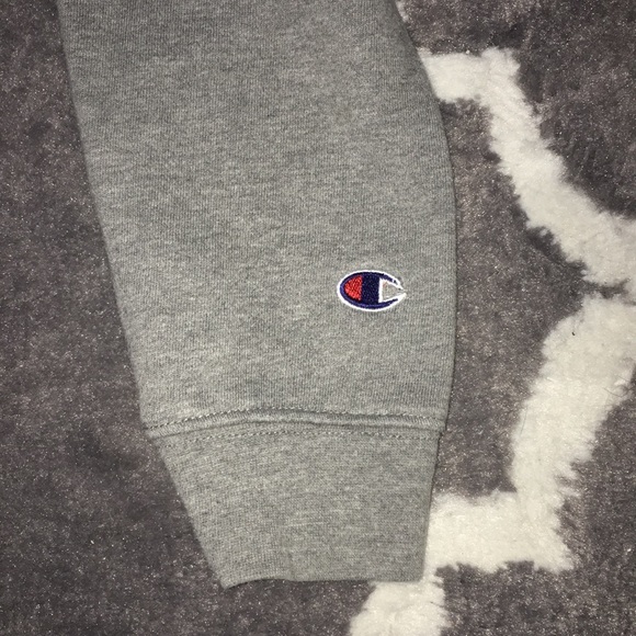 Champion Grey Crewneck Sweatshirt - Picture 5 of 5